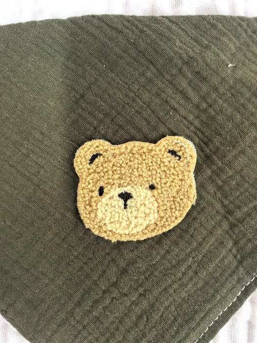 Applique with embroidery