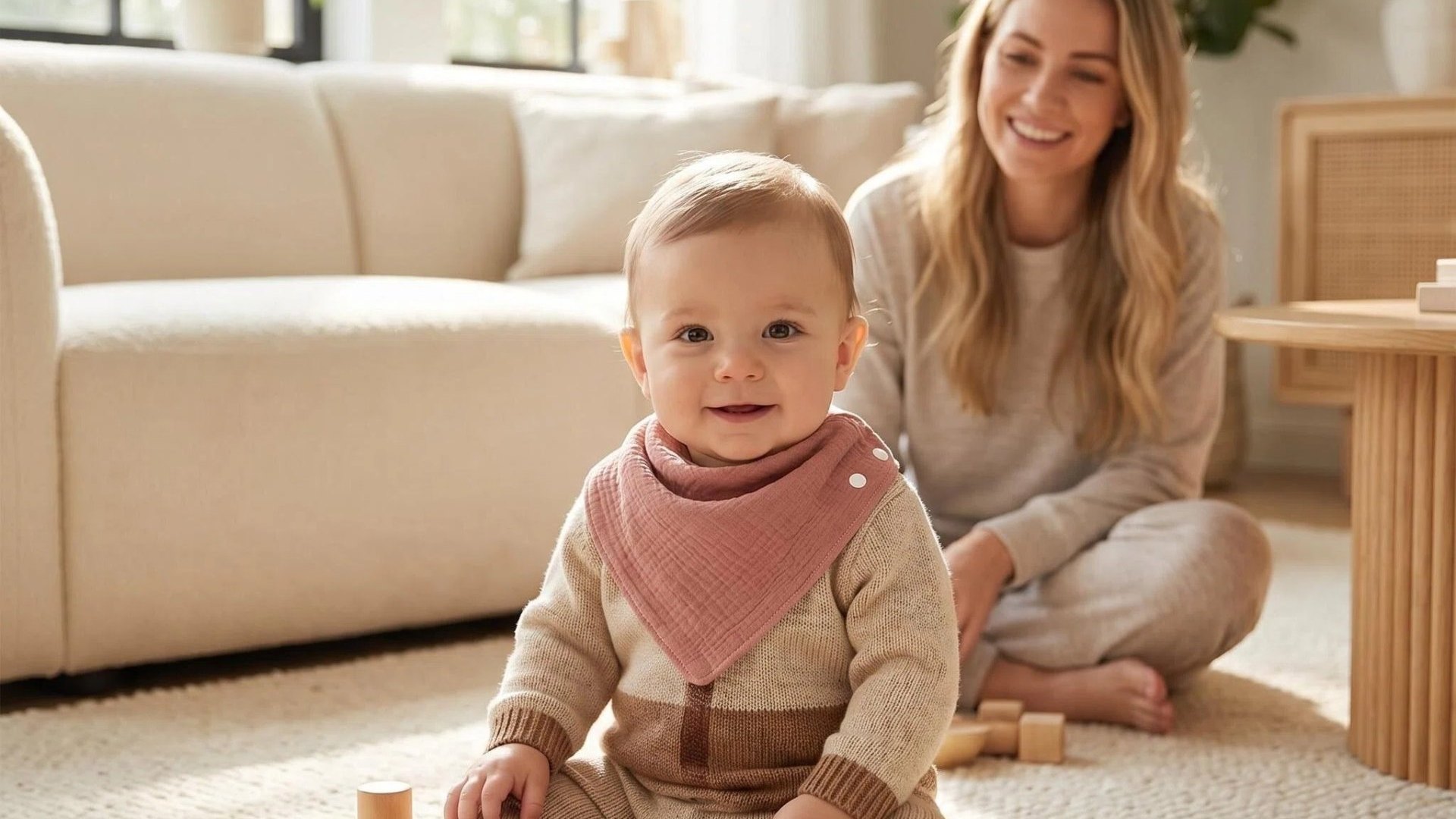 Swaddles, burp cloths and towels — stock or fully custom