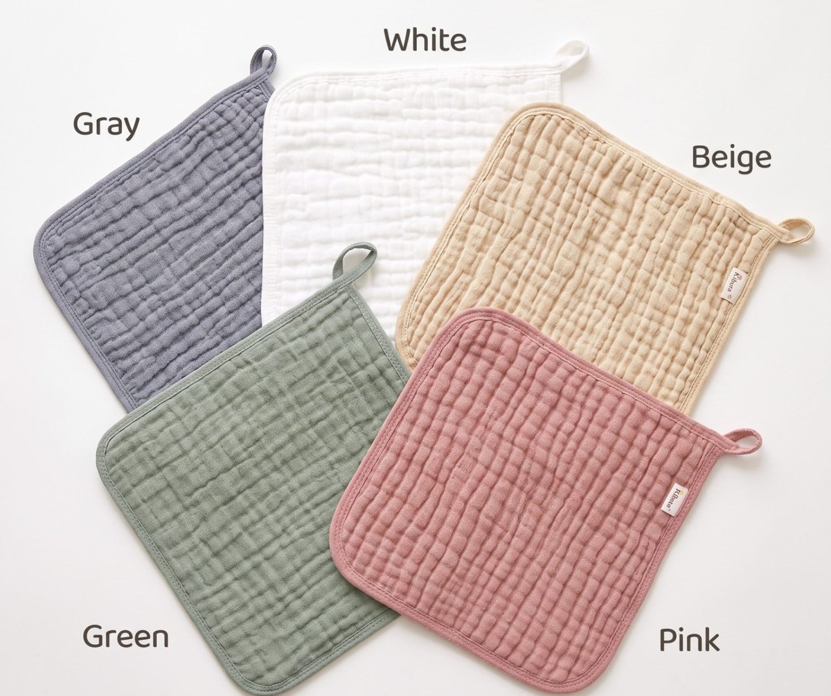 Muslin Drool Bibs